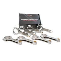 BTR BTRROD6125H1-8 LS 4340 Forged H Beam Connecting Rods 6.125 In