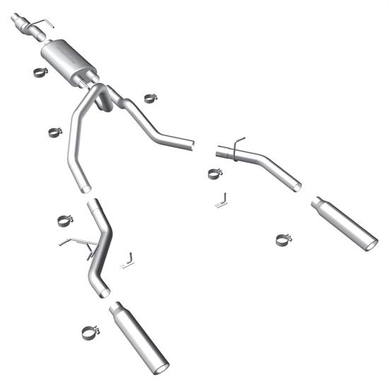MagnaFlow 15087 MF Series Performance Cat Back Exhaust System