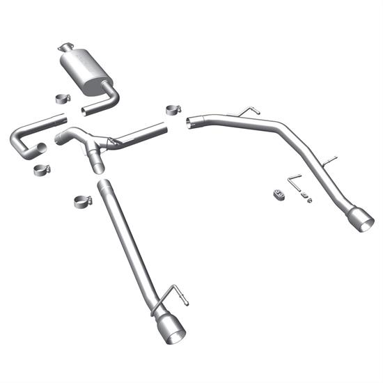 MagnaFlow 15495 MF Series Performance Cat Back Exhaust System