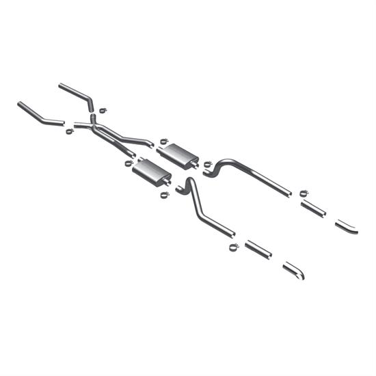 MagnaFlow 15816 MF Series Crossmember-Back Exhaust System