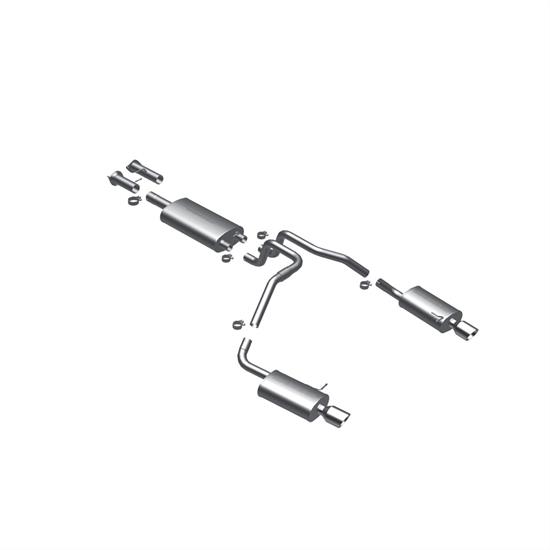 MagnaFlow 16833 MF Series Performance Cat Back Exhaust System