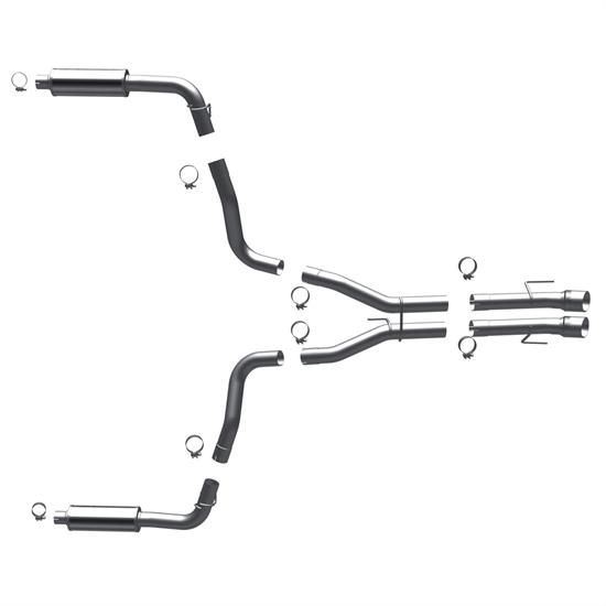 MagnaFlow 16992 MF Series Performance Cat Back Exhaust System