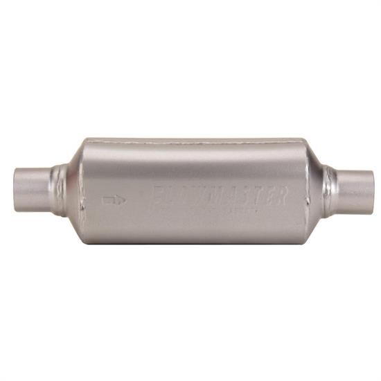 Flowmaster 12012409 HP-2 409 Muffler, 2 In Inlet/Outlet, 12 Inch Case