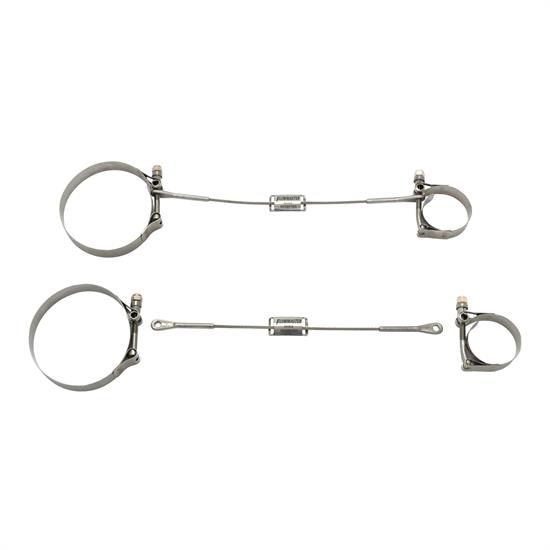 Flowmaster 15204 Header Tether Kit, 2 1/2 x 5