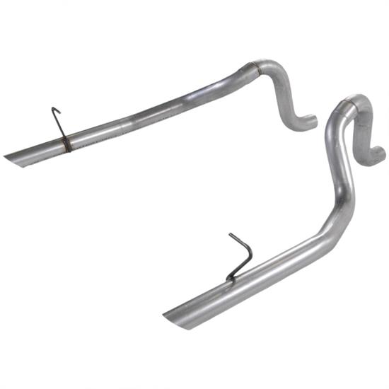 Flowmaster 15804 Tailpipes, 2.5in Pair 87-93 Mustang