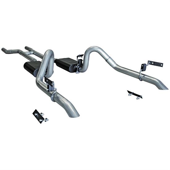 Flowmaster 17282 American Thunder Exhaust Kit, 1967-70 Mustang