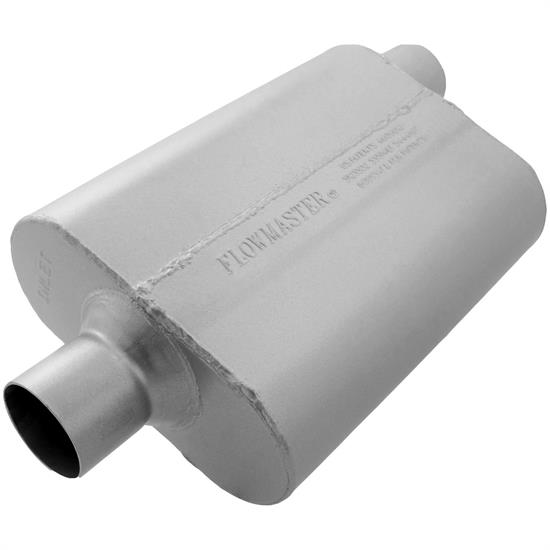 Flowmaster 42542 40 Series Muffler, 2.50 In/Out