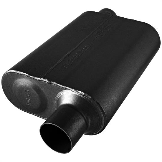 Flowmaster 8042543 Stainless 40 Series Muffler, 2.50 In/Out