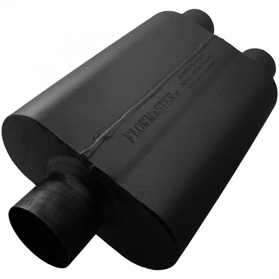 Flowmaster 80430402 Stainless 40 Series Muffler, 3.00 In/Out