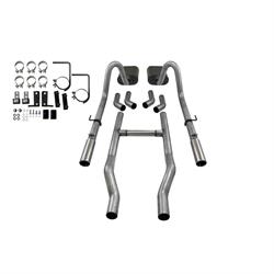 Flowmaster 817174 American Thunder Exhaust Kit, 1955-57 Chevy