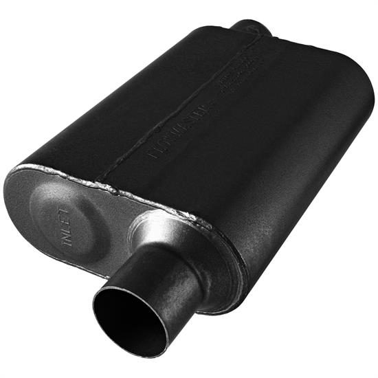 Flowmaster 842548 Stainless Super 44 Series Muffler, 2.50 In/Out