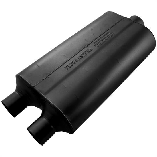 Flowmaster 8524553 Stainless 50 Series Muffler, 2.25 In/ 3.00 Out