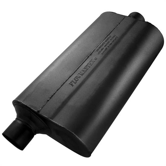 Flowmaster 852556 Stainless 50 Series Muffler, 2.50 In/Out