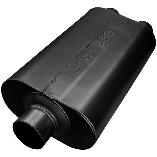 Flowmaster 8530552 Stainless 50 Series Muffler, 3.00 In/ 2.50 Out