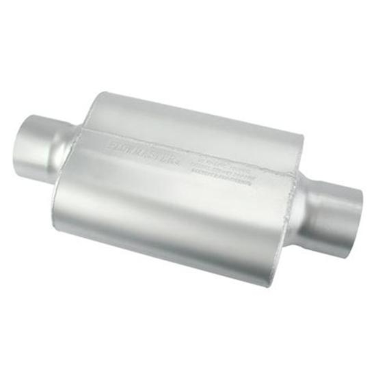 Flowmaster 40 Series Delta Force Muffler, 3-1/2 Inch Inlet/Outlet