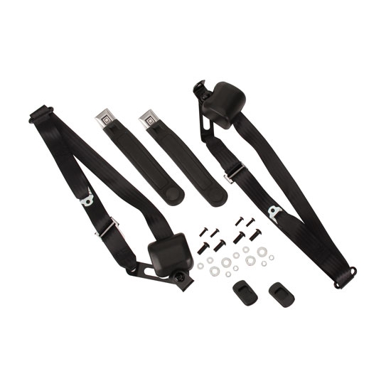 Morris MCSBGM-9-BK 3-Point Seat Belt Kit, 1968-73 Chevelle, Front