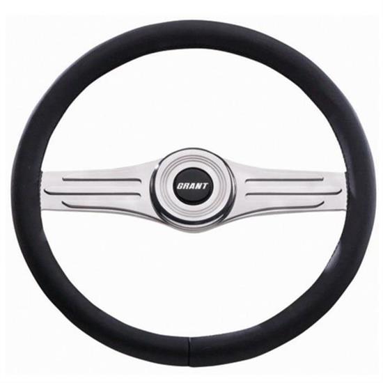 Grant 15871 Heritage Collection Deluxe Steering Wheel, 14-3/4, Black