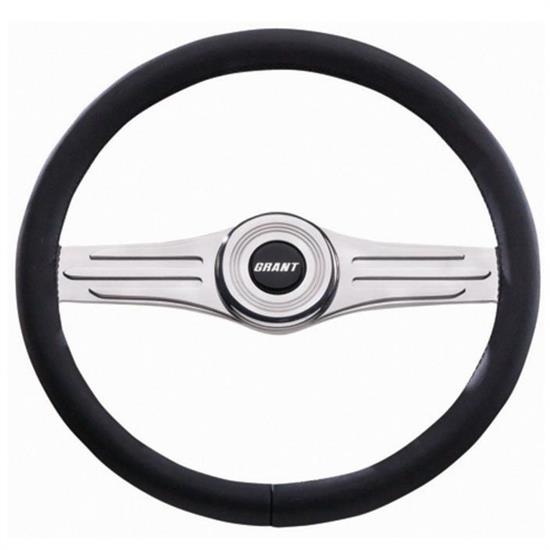 Grant 15871 Heritage Collection Deluxe Steering Wheel, 14-3/4, Black
