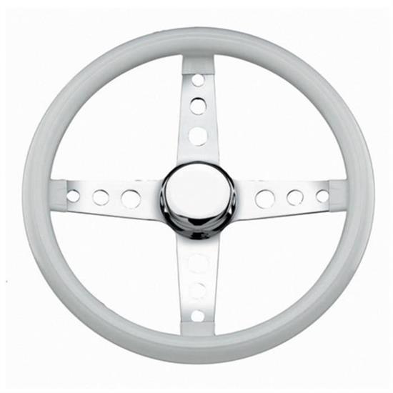 Grant 571 Classic Cruisin Steering Wheel, 13-1/4 Inch, White