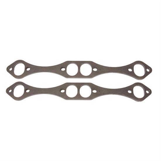 Small Block Chevy Oval Port Header Flanges, 3/8 Inch Thick