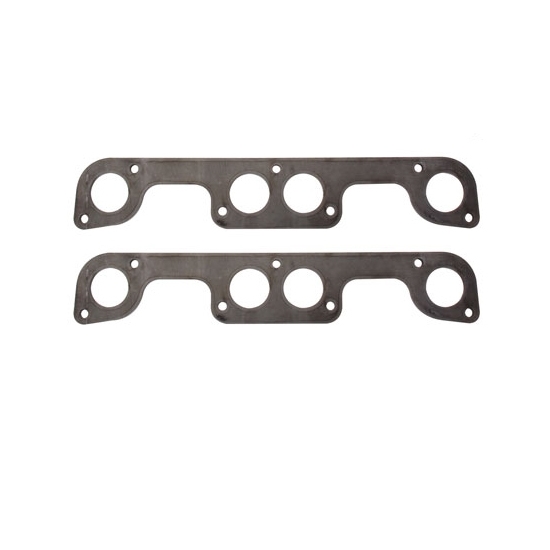 Header Flange Plates, Small Block Chevy Brodix Spread Port, 2 Inch