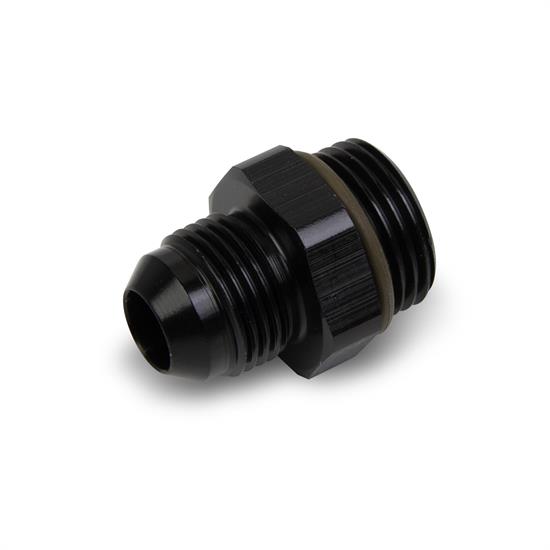 Quick Fuel 19-1008QFT -10 AN O-Ring to -8 AN Inlet, Black