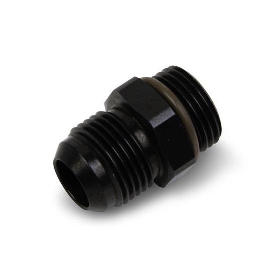 Quick Fuel 19-1010QFT -10 AN O-ring to -10 AN Inlet, Black