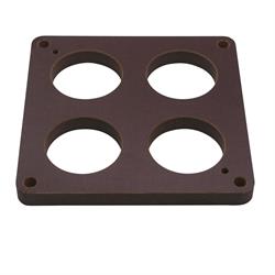 Quick Fuel 300-4006QFT Phenolic Carb Spacer, 1/2 In, 4-Hole, 300-4006