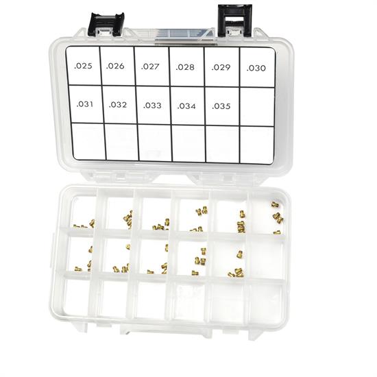 Quick Fuel 36-85QFT Air Bleed Assortment Kit, .085 - .095 Inch