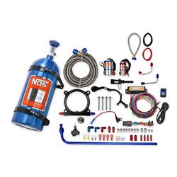 NOS 02126NOS Complete Wet Nitrous System 15-17 Mustang 5.0L, Blue