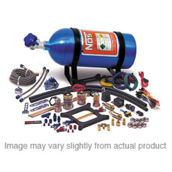 NOS 02202NOS Dual Shot Cheater Nitrous System V8 Holley Dominator