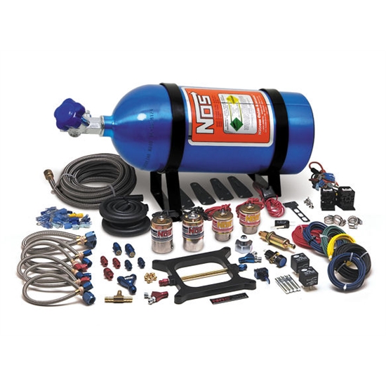 NOS 02402NOS Dual Stage Big Shot Nitrous System Dominator 100-300 HP