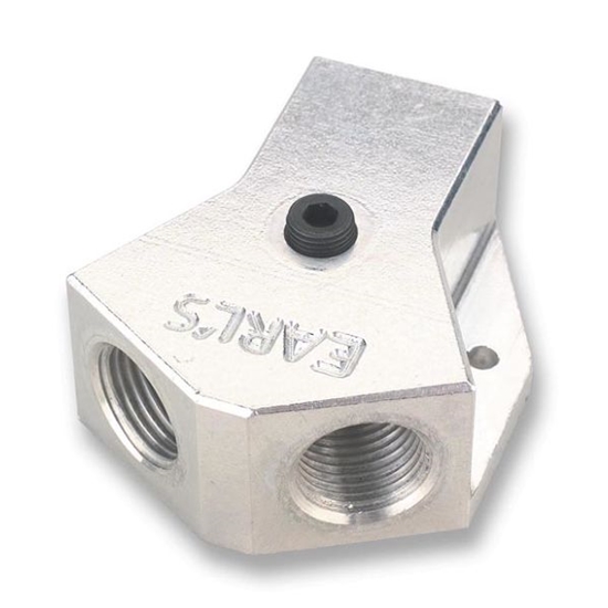 Earls 100184ERL Fuel Distribution Block Style B Inlet, 0.5 In. NPT