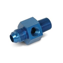 Earls 100193ERL Fuel Pressure Gauge Adapter, -6 AN Male