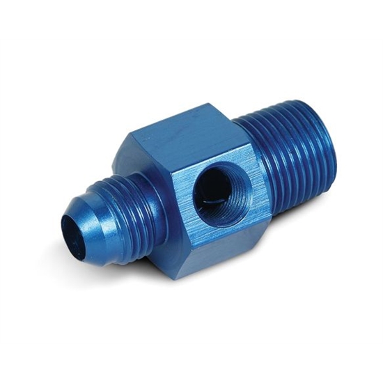 Earls 100194ERL Fuel Pressure Gauge Adapter, -6 AN Male