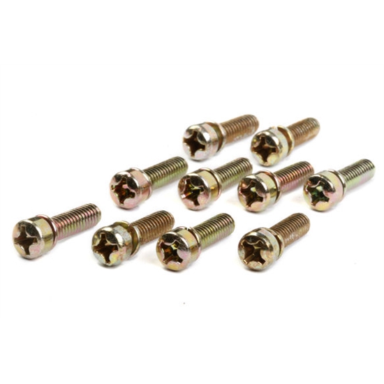 Holley 1005-567 Throttle Body Screw, 10 Pack