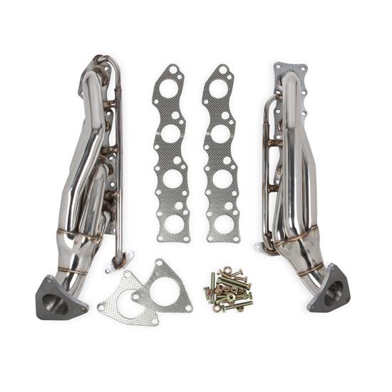 Flowtech 11147FLT Shorty Header, Polished Finish, 2007-14 Tundra 5.7L