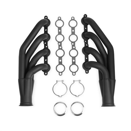 Flowtech 11536FLT LS Turbo Headers, Black Painted, GM 4.8/5.3/6.0L V8