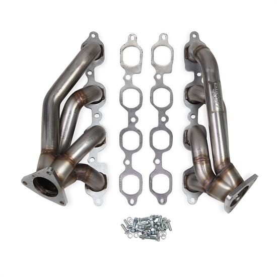 Flowtech 11547FLT Shorty LT Headers, Natural Finish, 2014-15 Silverado