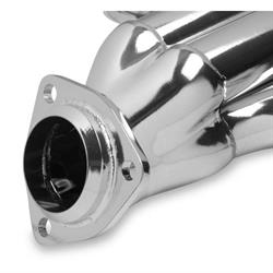 Flowtech 11705-1FLT Block Hugger Header, SB Chevy, Silver