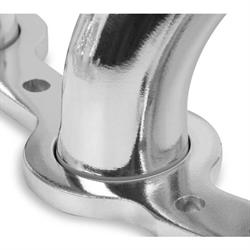 Flowtech 11706-1FLT Tight Fit Block Hugger Header, Silver Metallic