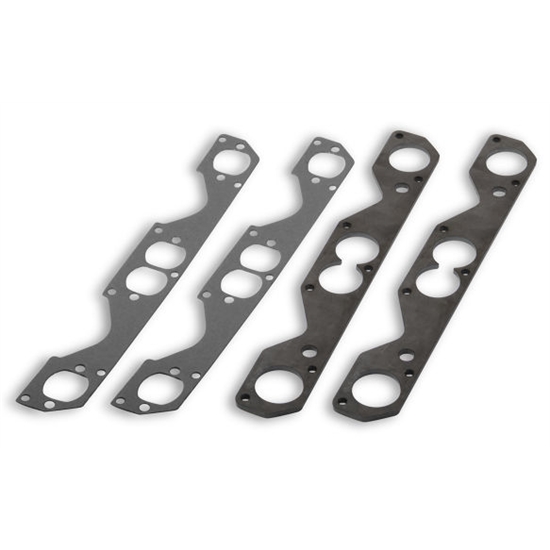 Hooker 11890HKR Flange Kit without Stubs, Round Port Shape