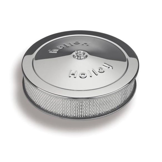 Holley 120-102 Air Cleaner Assembly, 14" Round Design w/paper element