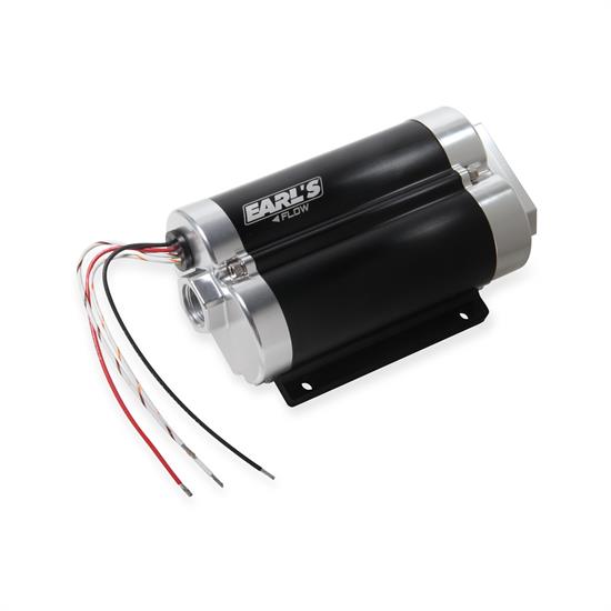 Earls 12018002ERL 200 GPH Dominator In-Line Billet Fuel Pump, Dual In.