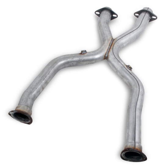 Flowtech 12114YFLT Aluminum X-Pipe, Manual Trans Only