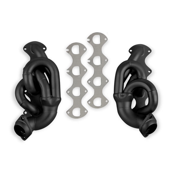 Flowtech 12124FLT Shorty Headers, 1.625 Inch Tube, Painted