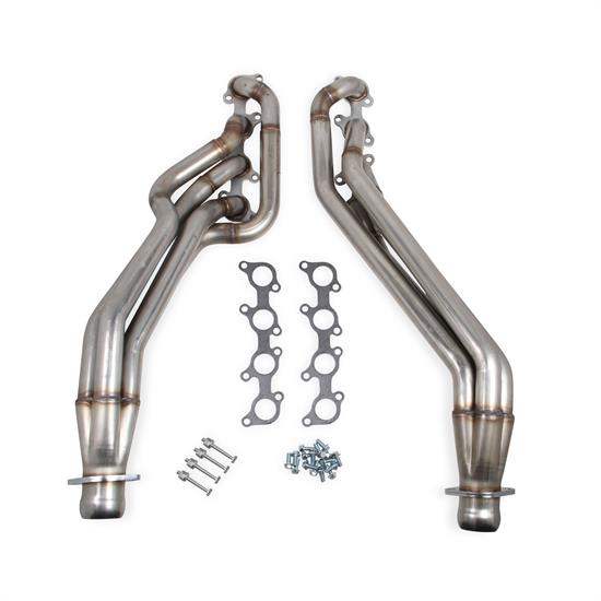 Flowtech 12135FLT Long Tube Headers, Natural Finish, 2011-14 Mustang