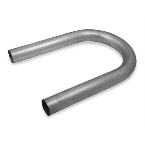 Hooker 12260HKR Mild Steel 180 Degree Mandrel U-Bend Pipe, 2-1/4 Inch