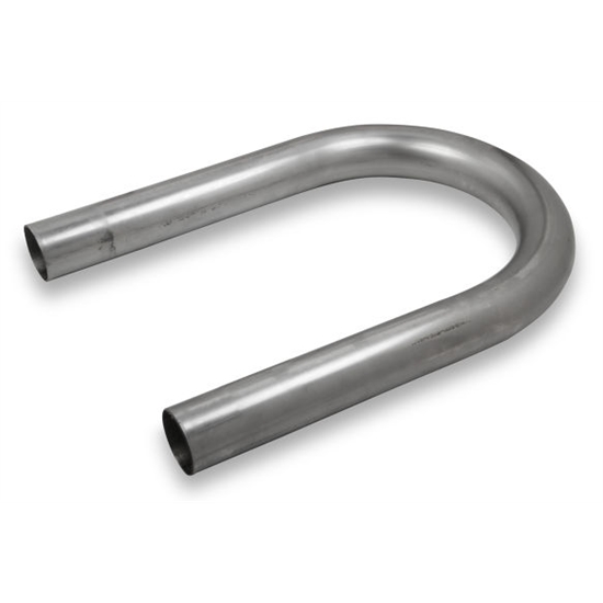 Hooker 12360HKR Mild Steel 180 Degree Mandrel U-Bend Pipe, 2-1/4 Inch