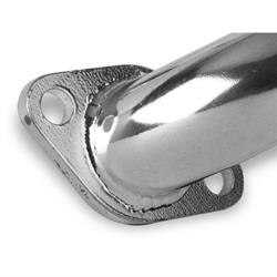 Flowtech 12702-2FLT Block Hugger Header, Flathead Ford, Chrome Finish